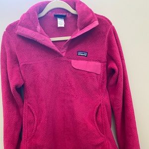 Women’s Patagonia Pink Re-Tool Fleece Pullover